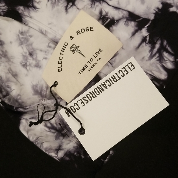 💕ELECTRIC & ROSE💕 Wynnie Bra ~ Epic Wash Onyx Cloud Thunderstrike Small S NWT - Picture 12 of 14